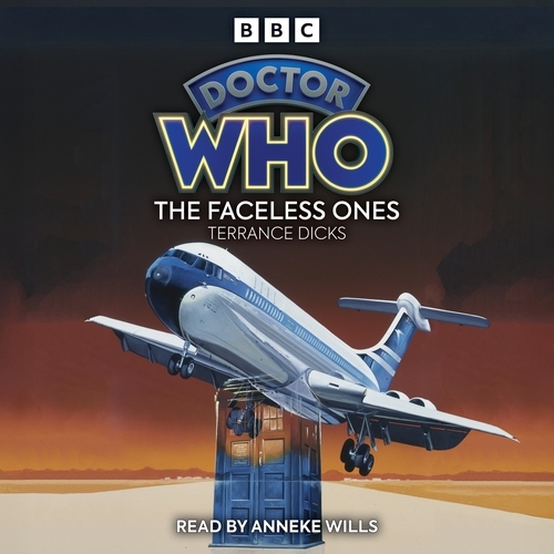 Book cover of Doctor Who: The Faceless Ones by Terrance Dicks