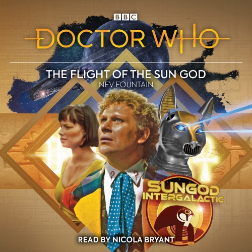 Book cover of Doctor Who: The Flight of the Sun God by Nev Fountain