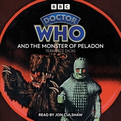 Book cover of Doctor Who and the Monster of Peladon by Terrance Dicks