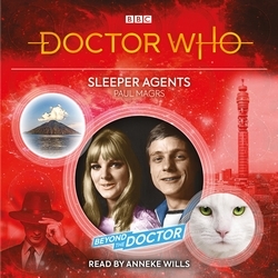 Book cover of Doctor Who: Sleeper Agents by Paul Magrs