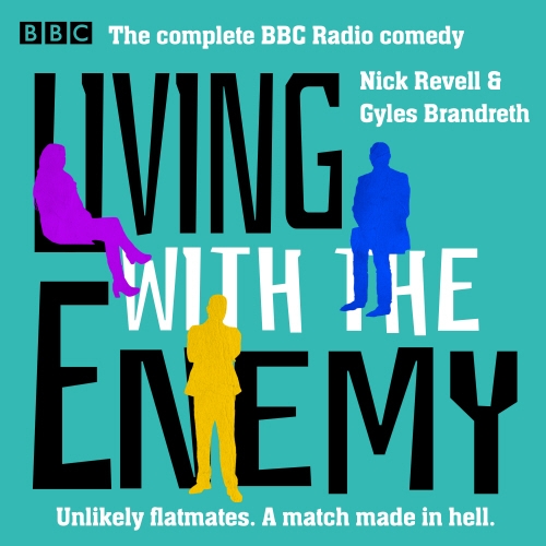 Book cover of Living with the Enemy by Nick Revell, Gyles Brandreth