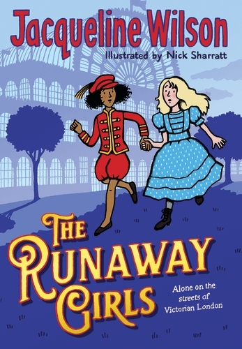 Book cover of The Runaway Girls by Jacqueline Wilson