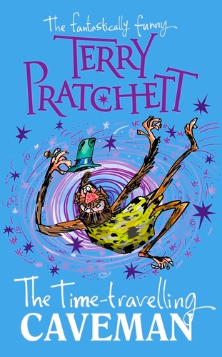 Book cover of The Time-travelling Caveman by Terry Pratchett