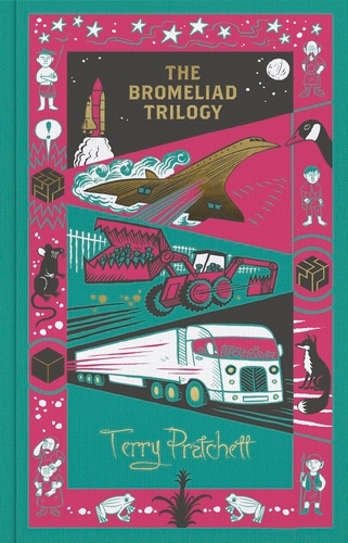 Book cover of The Bromeliad Trilogy by Terry Pratchett