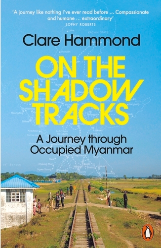 Book cover of On the Shadow Tracks by Clare Hammond