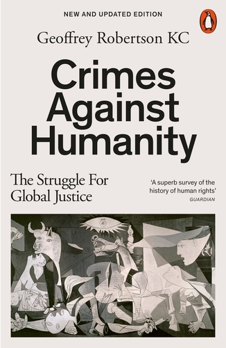 Book cover of Crimes Against Humanity by Geoffrey Robertson