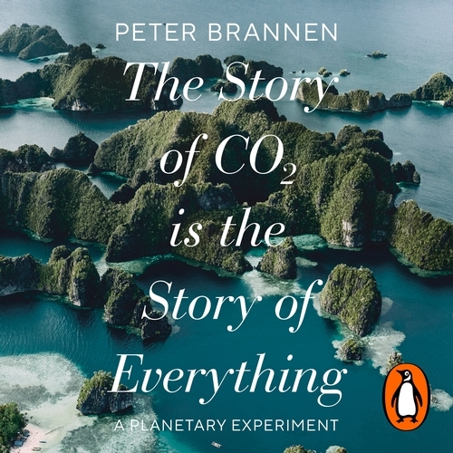 Book cover of The Story of CO2 Is the Story of Everything by Peter Brannen