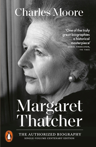 Book cover of Margaret Thatcher by Charles Moore