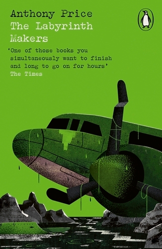 Book cover of The Labyrinth Makers by Anthony Price