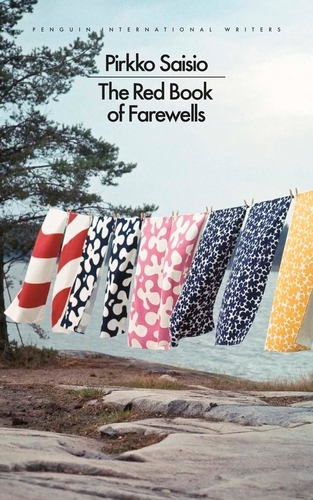 Book cover of The Red Book of Farewells by Pirkko Saisio