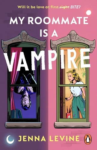 Book cover of My Roommate is a Vampire by Jenna Levine