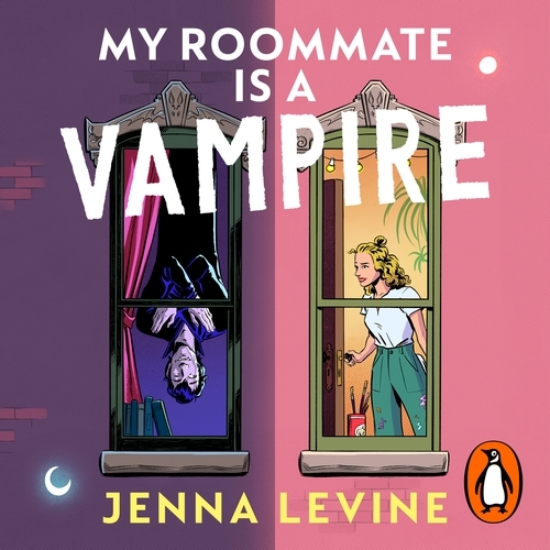 Book cover of My Roommate is a Vampire by Jenna Levine