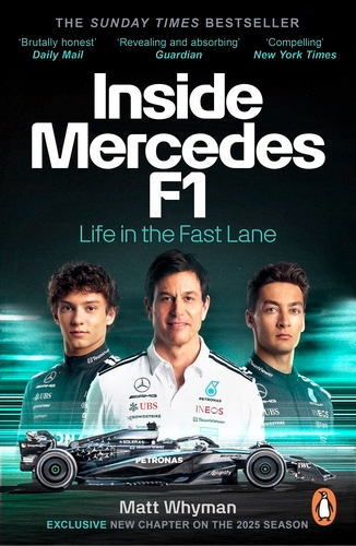 Book cover of Inside Mercedes F1 by Matt Whyman