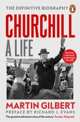 Book cover of Churchill: A Life by Martin Gilbert