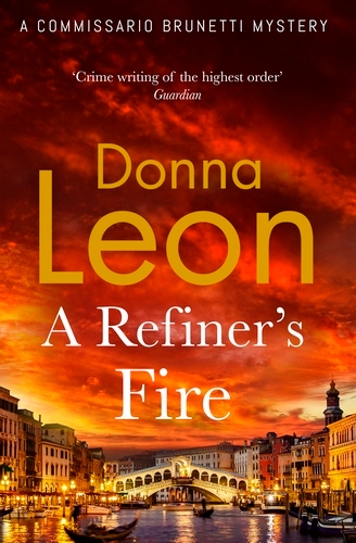 Book cover of A Refiner's Fire by Donna Leon
