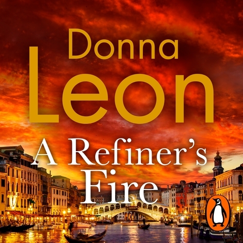 Book cover of A Refiner's Fire by Donna Leon