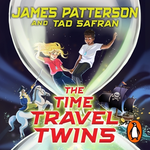 Book cover of The Time Travel Twins by James Patterson
