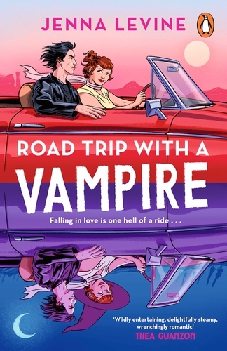 Book cover of Road Trip with a Vampire by Jenna Levine