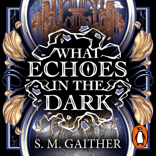 Book cover of What Echoes in the Dark by S. M. Gaither
