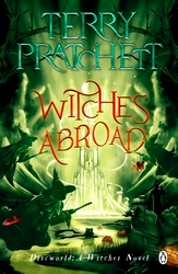 Book cover of Witches Abroad by Terry Pratchett