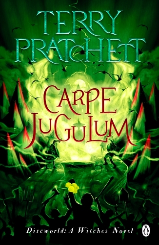 Book cover of Carpe Jugulum by Terry Pratchett