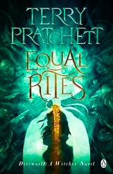 Book cover of Equal Rites by Terry Pratchett