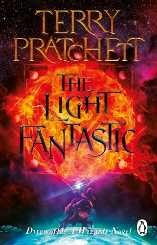 Book cover of #2 - The Light Fantastic by Terry Pratchett