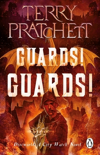 Book cover of #8 - Guards! Guards! by Terry Pratchett