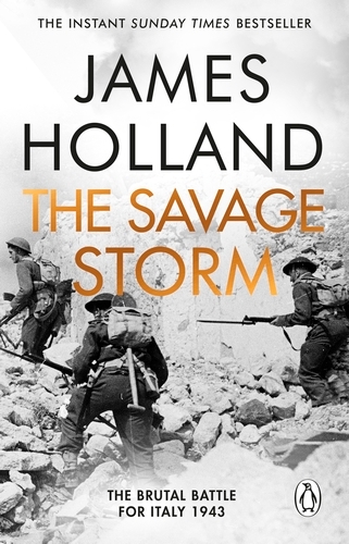 Book cover of The Savage Storm by James Holland
