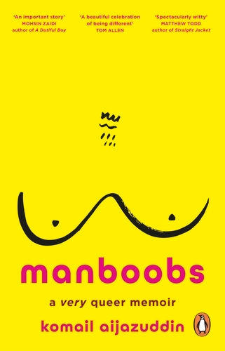 Book cover of Manboobs by Komail Aijazuddin