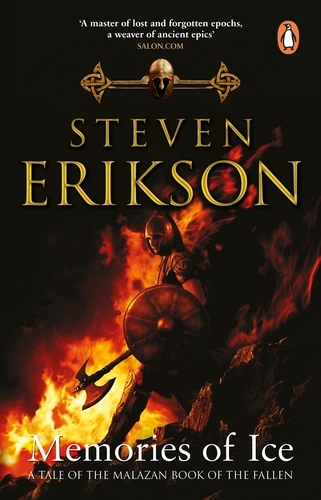 Book cover of Memories of Ice by Steven Erikson