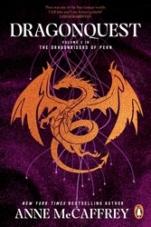 Book cover of Dragonquest by Anne McCaffrey