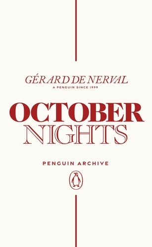 Book cover of October Nights by Gérard de Nerval