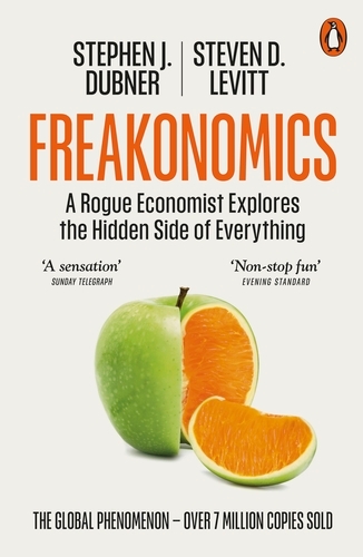 Book cover of Freakonomics by Steven D. Levitt, Stephen J. Dubner