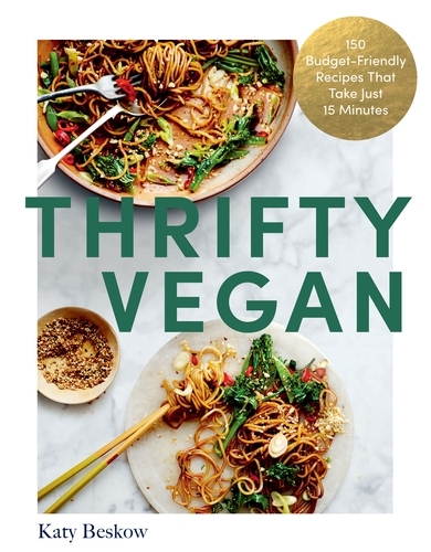 Book cover of Thrifty Vegan by Katy Beskow