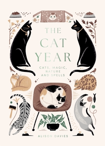 Book cover of The Cat Year by Alison Davies