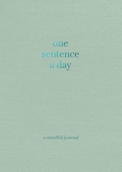 Book cover of One Sentence a Day by Quadrille