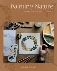 Book cover of Painting Nature by Gemma Koomen