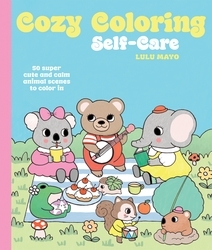 Book cover of Cozy Coloring: Self-Care by Lulu Mayo