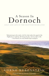 Book cover of A Season in Dornoch by Lorne Rubenstein