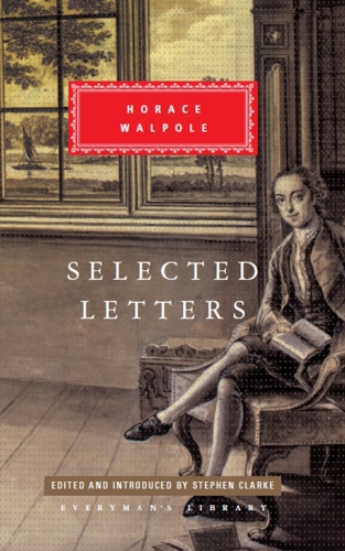 Book cover of Selected Letters by Horace Walpole