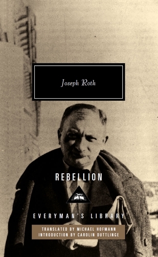 Book cover of Rebellion by Joseph Roth