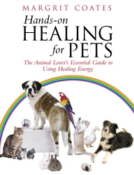 Book cover of Hands-On Healing For Pets by Margrit Coates