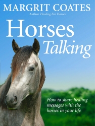 Book cover of Horses Talking by Margrit Coates