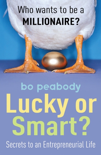 Book cover of Lucky Or Smart? by Bo Peabody