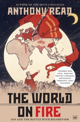 Book cover of The World On Fire by Anthony Read