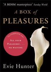 Book cover of A Box of Pleasures by Evie Hunter