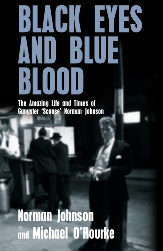 Book cover of Black Eyes and Blue Blood by Michael O'Rourke, Norman Johnson