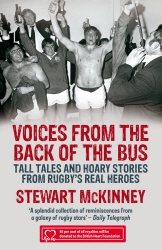 Book cover of Voices from the Back of the Bus by Stewart McKinney