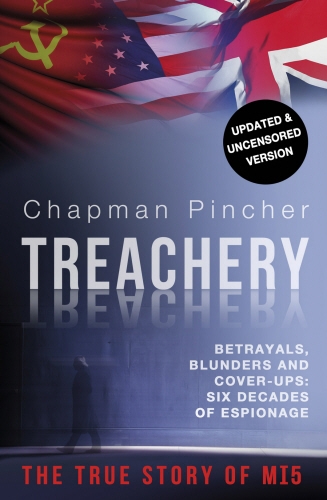Book cover of Treachery by Chapman Pincher